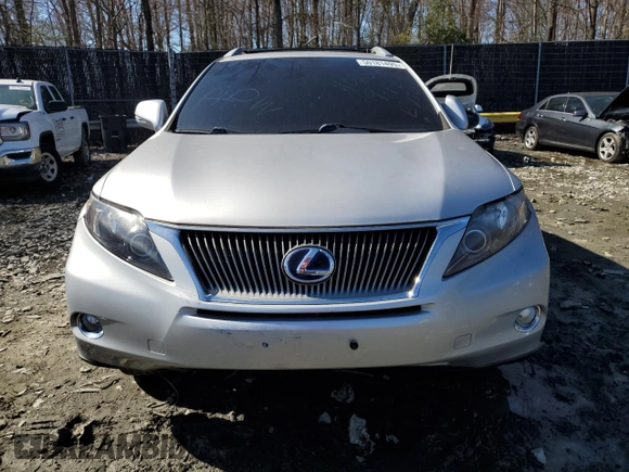 2010 Lexus RX 450h with VIN JTJBC1BA9A2409340, listed as a Copart auction lot 50181495 with 106,705 mi miles and Salvage Title. Bid and sale history available at DreamBid. Image 5.