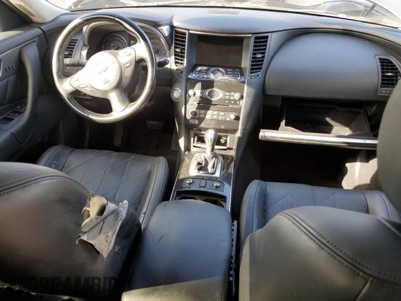 2011 Infiniti FX35 with VIN JN8AS1MU6BM711459, listed as a Copart auction lot 75117754 with 0 mi miles and Salvage Title. Bid and sale history available at carsss.com. Image 8.