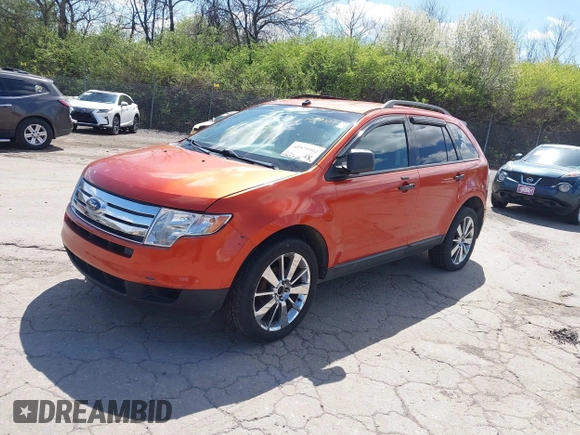 2008 Ford Edge SE with VIN 2FMDK36C98BA79107, listed as a IAAI auction lot 41975904 with 147,259 mi miles. Bid and sale history available at carsss.com. Image 2.
