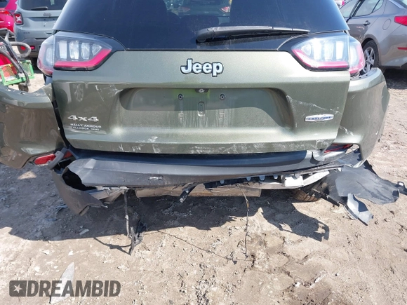 2019 Jeep Cherokee Latitude Plus with VIN 1C4PJMLB8KD146917, listed as a IAAI auction lot 41764434 with 108,104 mi miles and . Bid and sale history available at carsss.com. Image 6.