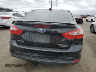 2013 Ford Focus Titanium with VIN 1FADP3J20DL276364, listed as a Copart auction lot 49815675 with 138,344 mi miles and Salvage Title. Bid and sale history available at carsss.com. Image 6.