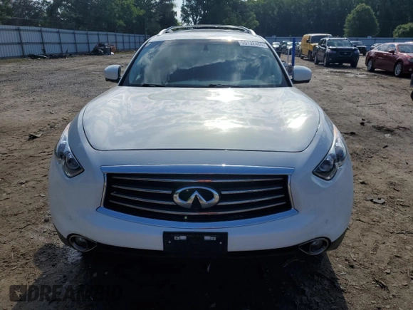 2012 Infiniti FX with VIN JN8AS1MWXCM155966, listed as a Copart auction lot 55132465 with 115,802 mi miles and Salvage title. Bid and sale history available at DreamBid. Image 5.