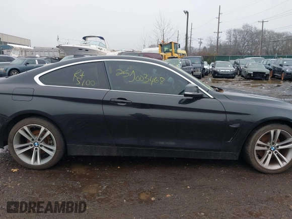 2017 BMW 4 Series 430i xDrive with VIN WBA4R9C33HK878925, listed as a IAAI auction lot 41950321 with Not Provided miles and . Bid and sale history available at DreamBid. Image 12.