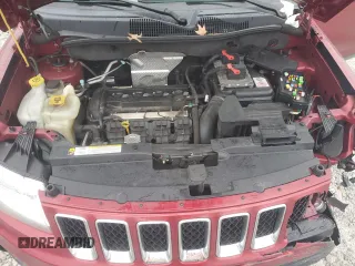 2012 Jeep Compass Latitude with VIN 1C4NJCEAXCD651896, listed as a Copart auction lot 86442794 with 92,181 mi miles and Salvage Title. Bid and sale history available at DreamBid. Image 12.