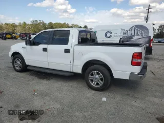 2007 Ford F-150 XLT with VIN 1FTPW12V37KB22541, listed as a Copart auction lot 49017525 with 128,871 mi miles and Salvage Title. Bid and sale history available at carsss.com. Image 2.