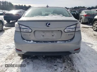 2010 Lexus HS 250h with VIN JTHBB1BAXA2009095, listed as a Copart auction lot 87185274 with 105,470 mi miles and Salvage Title. Bid and sale history available at DreamBid. Image 6.