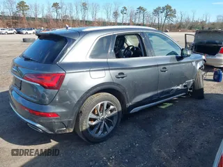 2022 Audi Q5 S line Premium Plus with VIN WA1EAAFY6N2111079, listed as a IAAI auction lot 41561501 with 67,799 mi miles. Bid and sale history available at carsss.com. Image 4.