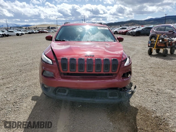 2016 Jeep Cherokee Limited with VIN 1C4PJMDS8GW354225, listed as a Copart auction lot 52213875 with 87,276 mi miles and Salvage title. Bid and sale history available at DreamBid. Image 5.