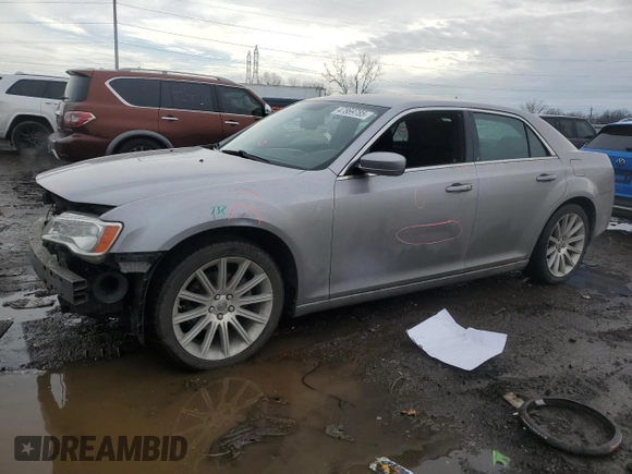 2011 Chrysler 300 with VIN 2C3CA4CG9BH573122, listed as a Copart auction lot 47869785 with 183,165 mi miles and Salvage Title. Bid and sale history available at carsss.com. Image 1.