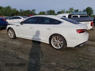 2020 Audi A5 Sportback Premium Plus with VIN WAUCNCF58LA001976, listed as a Copart auction lot 63784273 with 50,263 mi miles. Bid and sale history available at carsss.com. Image 2.