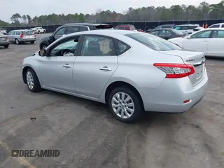 2015 Nissan Sentra SV with VIN 3N1AB7AP3FL669266, listed as a IAAI auction lot 41663084 with 129,737 mi miles and . Bid and sale history available at DreamBid. Image 3.
