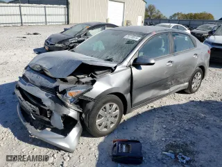 2022 Kia Rio S with VIN 3KPA24ADXNE480456, listed as a Copart auction lot 75770574 with 14,994 mi miles and Salvage Title. Bid and sale history available at carsss.com. Image 1.