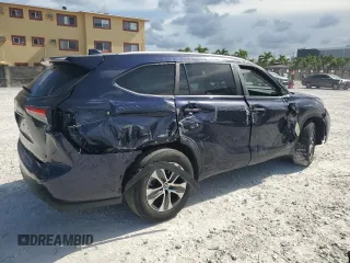 2023 Toyota Highlander L with VIN 5TDKDRAH1PS031870, listed as a Copart auction lot 62991235 with 27,099 mi miles and Non repairable. Bid and sale history available at DreamBid. Image 3.