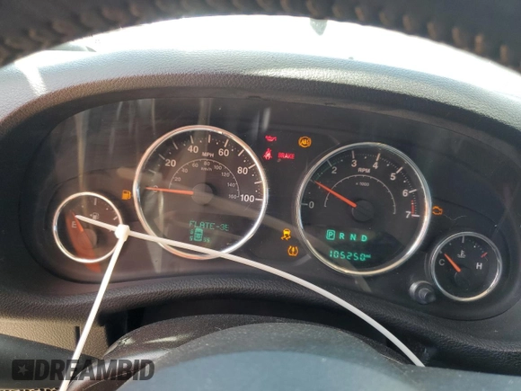 2016 Jeep Wrangler Unlimited Freedom с VIN 1C4BJWDG4GL153134, выставлен на аукционе Copart как лот 57954635 с пробегом 105 250 миль миль и Списание • Salvage title. История ставок и продаж доступна на DreamBid. Изображение 9.