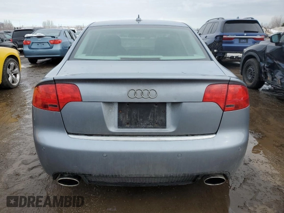 2008 Audi RS 4 z VIN WUADU78E78N900345, wystawiony jako Copart lot #45153045 z przebiegiem 142 835 mil mil oraz Szkody całkowita. Historia ofert i sprzedaży dostępna na DreamBid. Obrazek 6.