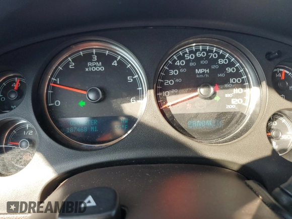 2011 GMC Yukon Denali with VIN 1GKS1EEF2BR243215, listed as a Copart auction lot 75840764 with 187,468 mi miles and Salvage Title. Bid and sale history available at carsss.com. Image 9.
