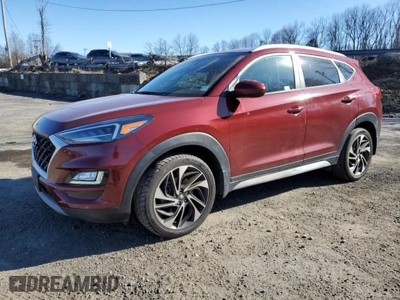 2020 Hyundai Tucson Sport z VIN KM8J3CAL3LU268622, wystawiony jako Copart lot #50791475 z przebiegiem 57 165 mil mil oraz Szkoda całkowita • Salvage title. Historia ofert i sprzedaży dostępna na DreamBid. Obrazek 1.