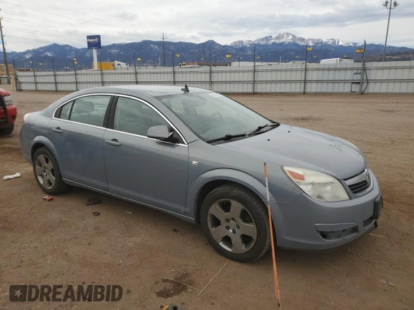 2009 Saturn Aura XE with VIN 1G8ZS57B59F128888, listed as a Copart auction lot 50188525 with 270,866 mi miles and Salvage Title. Bid and sale history available at DreamBid. Image 4.