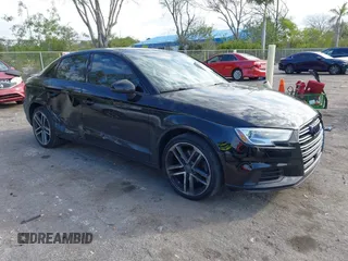 2020 Audi A3 Sedan Premium with VIN WAUAUGFF1LA032822, listed as a IAAI auction lot 41600082 with 41,262 mi miles. Bid and sale history available at carsss.com. Image 1.