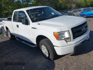 2013 Ford F-150 XL with VIN 1FTEX1EMXDKD76492, listed as a IAAI auction lot 42218680 with Not provided miles and . Bid and sale history available at DreamBid. Image 1.