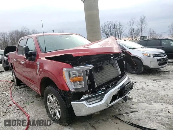2023 Ford F-150 XL with VIN 1FTFW1E81PKD04451, listed as a Copart auction lot 47299695 with 0 mi miles and Salvage Title. Bid and sale history available at carsss.com. Image 13.