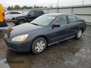 2005 Honda Accord LX с VIN 1HGCM56445A122954, выставлен на аукционе Copart как лот 73354334 с пробегом 109 368 миль миль и Списание • Salvage title. История ставок и продаж доступна на DreamBid. Изображение 1.