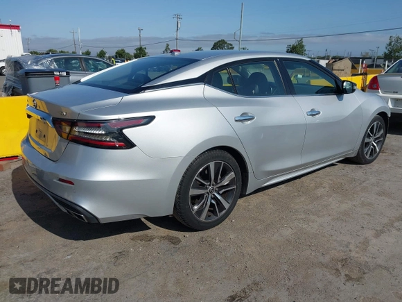 2020 Nissan Maxima SV с VIN 1N4AA6CV9LC360453, выставлен на аукционе IAAI как лот 42421644 с пробегом 66 571 миль миль и . История ставок и продаж доступна на DreamBid. Изображение 4.
