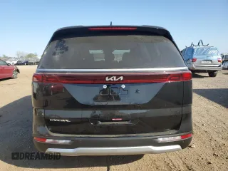 2024 Kia Carnival LX with VIN KNDNB4H35R6440070, listed as a Copart auction lot 74982464 with 257 mi miles and Salvage Title. Bid and sale history available at carsss.com. Image 6.
