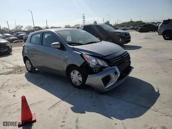 2021 Mitsubishi Mirage ES with VIN ML32AUHJ2MH011392, listed as a Copart auction lot 48673085 with 70,486 mi miles and Non Repairable. Bid and sale history available at carsss.com. Image 11.