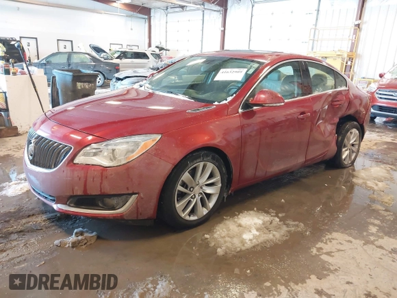 2014 Buick Regal with VIN 2G4GK5EX1E9309321, listed as a IAAI auction lot 41632909 with 108,459 mi miles and . Bid and sale history available at DreamBid. Image 2.