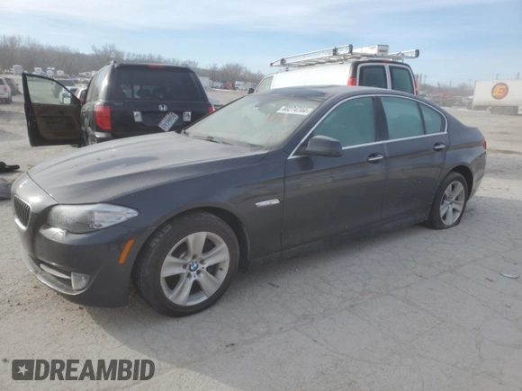 2013 BMW 5 Series 528i xDrive with VIN WBAXH5C57DD113791, listed as a Copart auction lot 80274744 with 170,905 mi miles and Clean title. Bid and sale history available at DreamBid. Image 1.