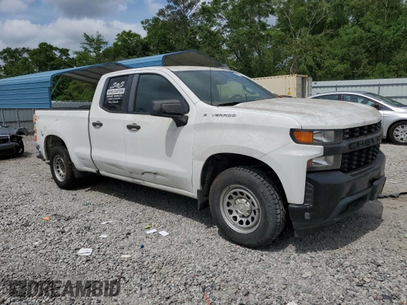 2020 Chevrolet Silverado 1500 with VIN 1GCRWAEK0LZ267869, listed as a Copart auction lot 54622745 with 146,948 mi miles and Clean Title. Bid and sale history available at DreamBid. Image 4.
