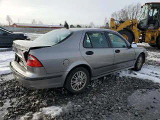 2005 Saab 9-5 Arc with VIN YS3ED49A153521062, listed as a Copart auction lot 83991964 with 107,668 mi miles and Salvage Title. Bid and sale history available at carsss.com. Image 3.