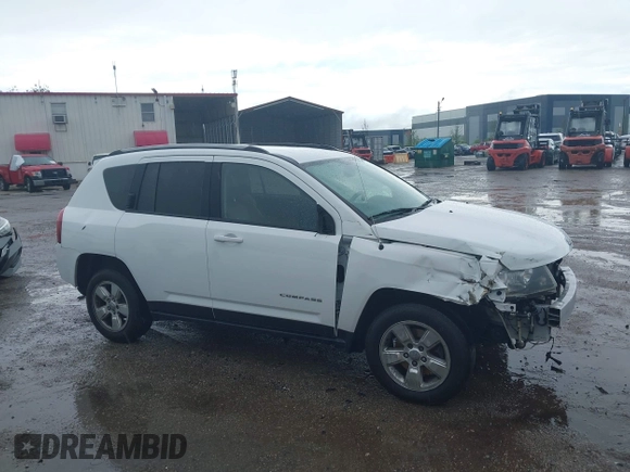 2016 Jeep Compass Latitude with VIN 1C4NJCEA6GD792633, listed as a IAAI auction lot 42240729 with 154,163 mi miles and . Bid and sale history available at DreamBid. Image 14.