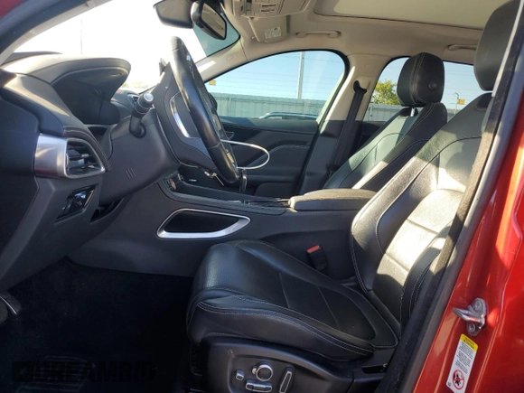 2018 Jaguar F-Pace with VIN SADCL2FN2JA250911, listed as a Copart auction lot 72982954 with 89,829 mi miles and Salvage title. Bid and sale history available at DreamBid. Image 7.