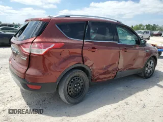 2015 Ford Escape Titanium with VIN 1FMCU0J95FUA77796, listed as a Copart auction lot 53182675 with 118,202 mi miles and Salvage title. Bid and sale history available at DreamBid. Image 3.