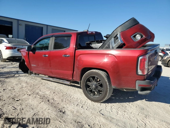 2018 GMC Canyon 4WD Denali with VIN 1GTP6EE17J1214572, listed as a Copart auction lot 71648794 with 75,972 mi miles and Salvage Title. Bid and sale history available at carsss.com. Image 2.
