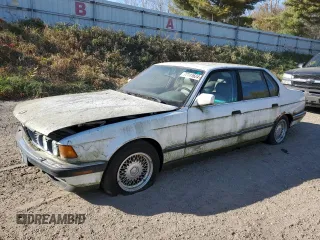 1993 BMW 7 Series with VIN WBAGD832XPDE85801, listed as a Copart auction lot 77111624 with 163,143 mi miles and Clean title. Bid and sale history available at DreamBid. Image 1.