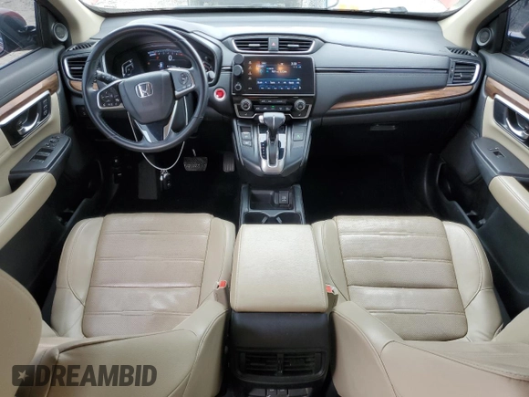 2018 Honda CR-V EX-L with VIN 2HKRW2H87JH661797, listed as a Copart auction lot 52279815 with 90,270 mi miles and Salvage Title. Bid and sale history available at carsss.com. Image 8.