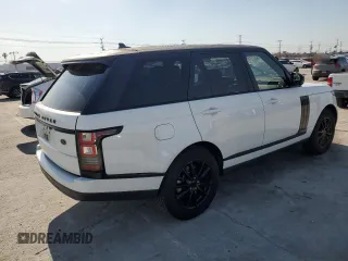 2016 Land Rover Range Rover with VIN SALGR2PF6GA298514, listed as a Copart auction lot 50099365 with 139,698 mi miles and Salvage Title. Bid and sale history available at carsss.com. Image 3.