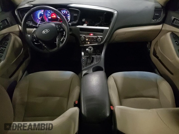 2012 Kia Optima LX with VIN 5XXGM4A77CG003650, listed as a Copart auction lot 53052995 with 167,673 mi miles and Clean Title. Bid and sale history available at carsss.com. Image 8.
