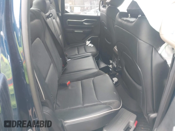 2019 Ram 1500 Laramie with VIN 1C6SRFDT9KN588340, listed as a IAAI auction lot 41717183 with 56,623 mi miles. Bid and sale history available at carsss.com. Image 8.