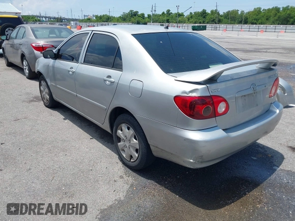 2006 Toyota Corolla CE with VIN JTDBR32E660090644, listed as a IAAI auction lot 42353573 with Not provided miles and . Bid and sale history available at DreamBid. Image 3.