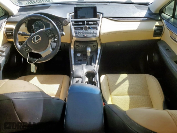 2015 Lexus NX 200t with VIN JTJBARBZ7F2026725, listed as a Copart auction lot 50182485 with 85,505 mi miles and Salvage Title. Bid and sale history available at carsss.com. Image 8.