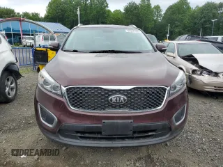 2017 Kia Sorento LX with VIN 5XYPGDA32HG261498, listed as a Copart auction lot 58958185 with 129,744 mi miles and Clean title. Bid and sale history available at DreamBid. Image 5.
