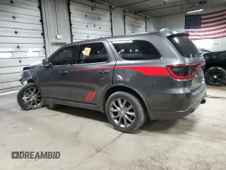 2015 Dodge Durango R/T with VIN 1C4SDJCT4FC786725, listed as a Copart auction lot 57618275 with 183,188 mi miles and Non repairable. Bid and sale history available at DreamBid. Image 2.