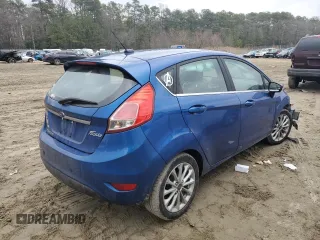 2018 Ford Fiesta Titanium z VIN 3FADP4FJ5JM111183, wystawiony jako Copart lot #41426244 z przebiegiem 77 525 mil mil oraz . Historia ofert i sprzedaży dostępna na DreamBid. Obrazek 3.