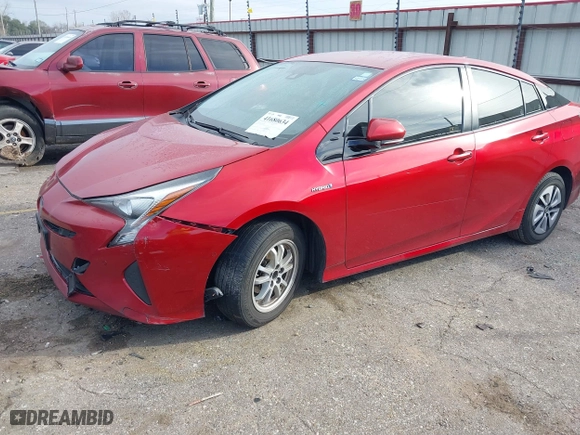2017 Toyota Prius Two with VIN JTDKARFU6H3052795, listed as a IAAI auction lot 41680634 with 202,493 mi miles. Bid and sale history available at carsss.com. Image 17.