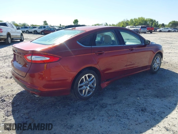 2014 Ford Fusion SE with VIN 3FA6P0H70ER198938, listed as a IAAI auction lot 42016570 with 266,756 mi miles. Bid and sale history available at carsss.com. Image 4.
