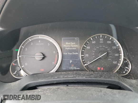 2022 Lexus RX with VIN JTJHZKEA6N2024611, listed as a Copart auction lot 49125145 with 17,276 mi miles and Salvage Title. Bid and sale history available at carsss.com. Image 9.